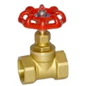 What is the noise level when a brass globe valve is in operation?