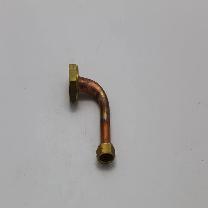 Red Copper Elbow For Floor Heating